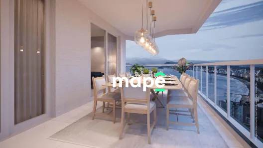 Apartamento com 3 Quartos à venda, 227m² no Ponta da Praia, Santos