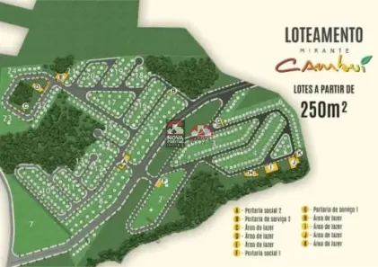 Lote/Terreno à venda, 250m² no Putim, São José dos Campos