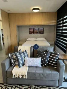 Apartamento com 1 Quarto para alugar, 45m² no Cerqueira César, São Paulo