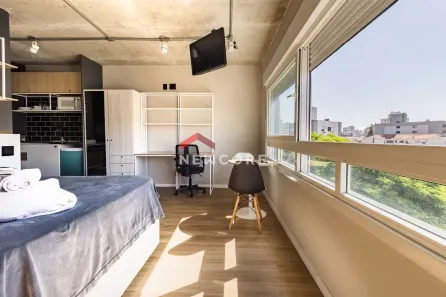 Kitnet à venda, 27m² no Santa Cecília, Porto Alegre