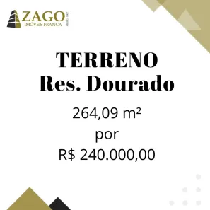 Lote/Terreno à venda, 264m² no Residencial Dourado, Franca