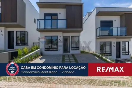 Casa de Condomínio com 3 Quartos para alugar, 155m² no Caixa D´Água, Vinhedo