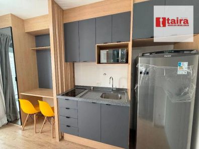 Apartamento com 1 Quarto para venda ou aluguel, 27m² no Vila Firmiano Pinto, São Paulo