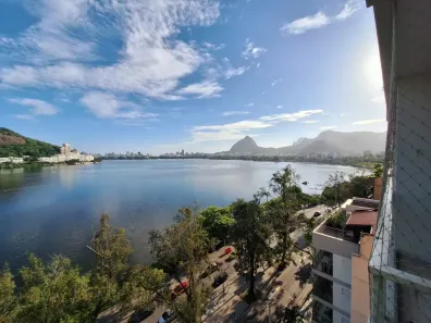 Apartamento com 3 Quartos para alugar, 120m² no Lagoa, Rio de Janeiro