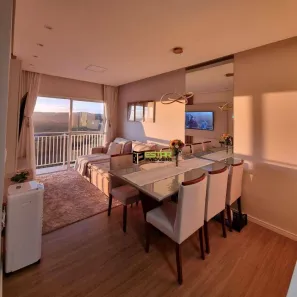 Apartamento com 1 Quarto à venda, 48m² no Atibaia Belvedere, Atibaia