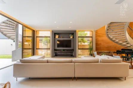 Casa de Condomínio com 4 Quartos à venda, 434m² no Santa Felicidade, Curitiba