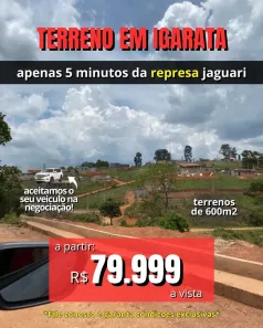 Lote/Terreno à venda, 600m² no Recanto das Águas, Igaratá