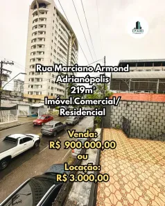 Imóvel Comercial com 4 Quartos à venda, 219m² no Adrianópolis, Manaus