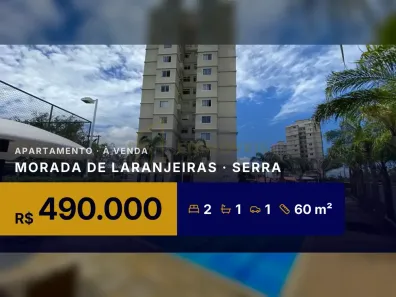 Apartamento com 2 Quartos à venda, 60m² no Morada de Laranjeiras, Serra