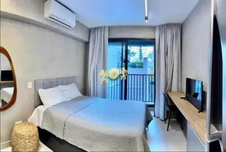 Flat com 1 Quarto para alugar, 24m² no Brooklin Paulista, São Paulo