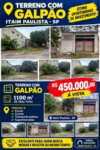 Galpão/Depósito/Armazém com 1 Quarto à venda, 1000m² no Jardim Indaiá, São Paulo