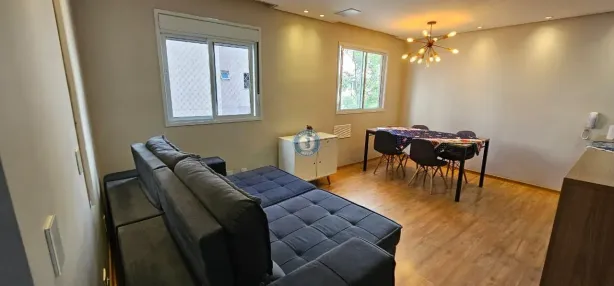 Apartamento com 1 Quarto para alugar, 40m² no Paraíso do Morumbi, São Paulo