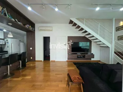 Apartamento com 2 Quartos à venda, 128m² no Gonzaga, Santos