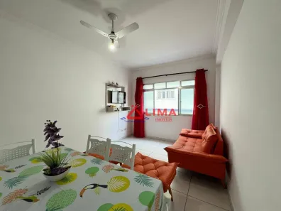 Apartamento com 1 Quarto para alugar, 57m² no Boqueirão, Praia Grande