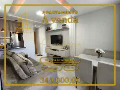 Apartamento com 2 Quartos à venda, 45m² no Colina de Laranjeiras, Serra