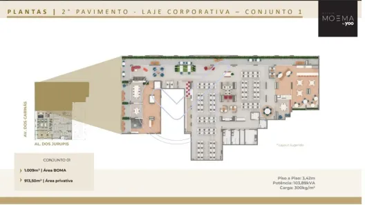 Sala Comercial à venda, 914m² no Indianópolis, São Paulo