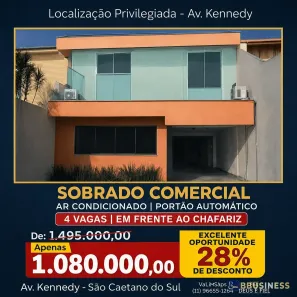 Imóvel Comercial com 1 Quarto à venda, 245m² no Santa Paula, São Caetano do Sul