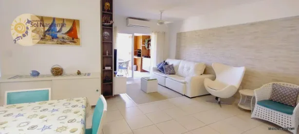 Apartamento com 3 Quartos para alugar, 99m² no Indaiá, Bertioga