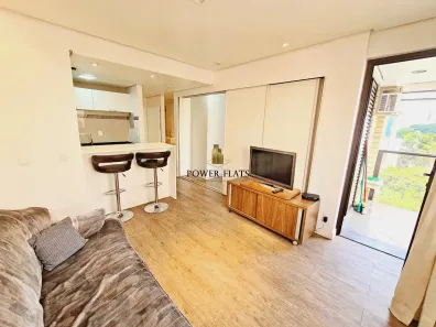 Flat com 1 Quarto para alugar, 36m² no Moema, São Paulo