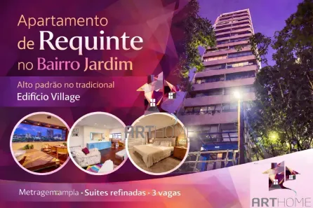 Apartamento com 4 Quartos à venda, 279m² no Jardim, Santo André