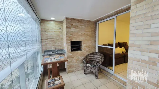 Apartamento com 2 Quartos para alugar, 69m² no Mirim, Praia Grande