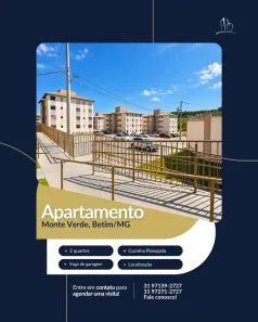 Apartamento com 2 Quartos à venda, 47m² no Monte Verde, Betim