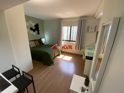 Flat com 1 Quarto para alugar, 24m² no Moema, São Paulo