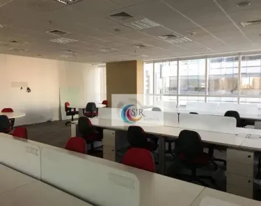 Sala Comercial para alugar, 522m² no Cidade Monções, São Paulo