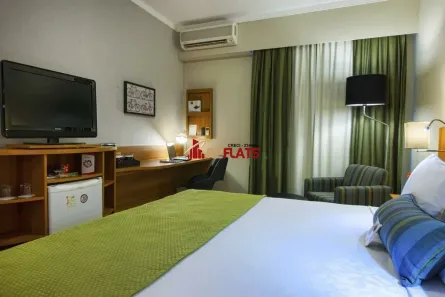 Flat com 1 Quarto à venda, 26m² no Indianópolis, São Paulo