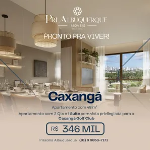 Apartamento com 2 Quartos à venda, 60m² no Caxangá, Recife