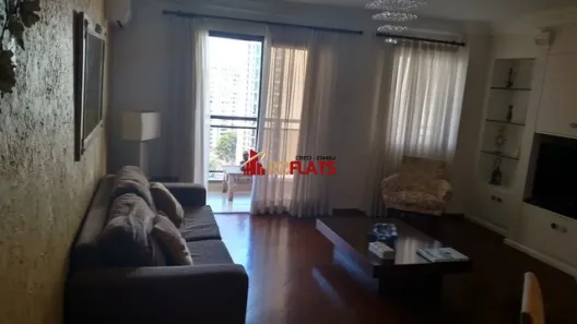 Flat com 3 Quartos para alugar, 130m² no Indianópolis, São Paulo