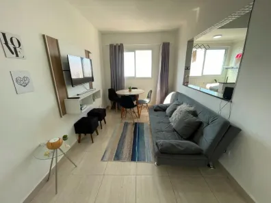 Apartamento com 1 Quarto para alugar, 40m² no Tupi, Praia Grande