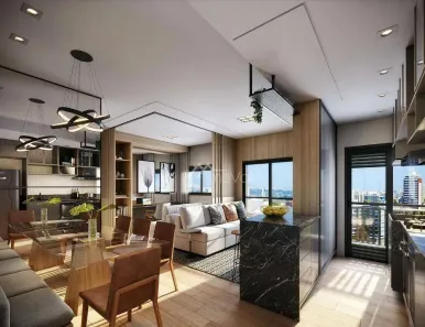 Apartamento com 1 Quarto à venda, 34m² no Jardim Esplanada, São José dos Campos