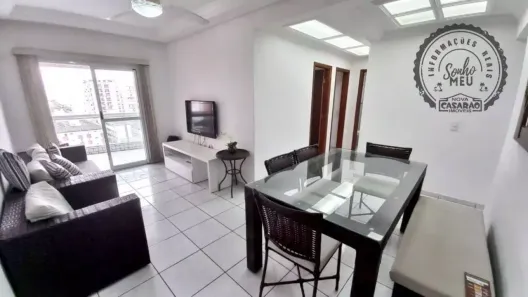 Apartamento com 3 Quartos à venda, 88m² no Canto do Forte, Praia Grande