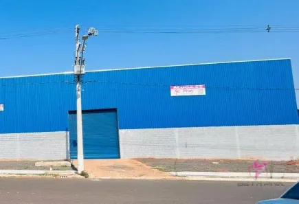 Galpão/Depósito/Armazém para alugar, 850m² no Loteamento Industrial Anhanguera, Leme