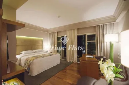 Flat com 1 Quarto à venda, 34m² no Cidade Monções, São Paulo