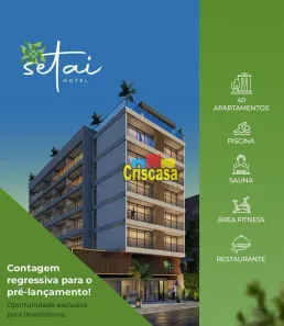 Flat com 1 Quarto à venda, 33m² no Centro, Cabo Frio