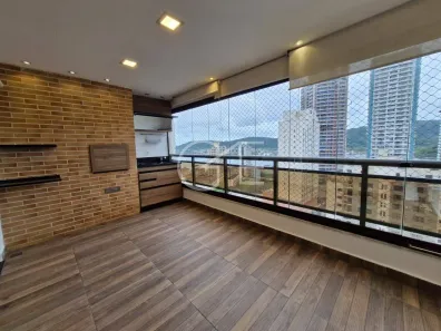 Apartamento com 3 Quartos para alugar, 111m² no Ponta da Praia, Santos
