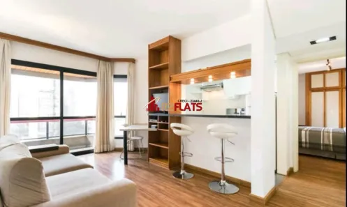 Flat com 1 Quarto à venda, 47m² no Itaim Bibi, São Paulo