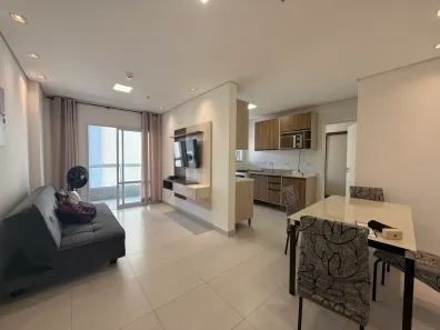 Apartamento com 1 Quarto para alugar, 60m² no Boqueirão, Praia Grande