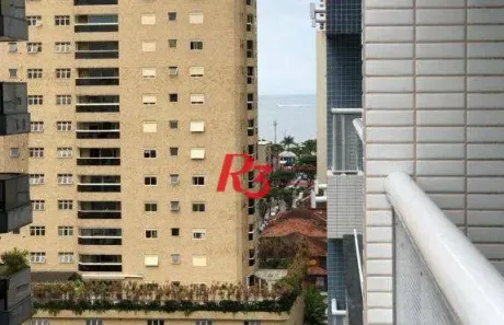 Apartamento com 1 Quarto para alugar, 52m² no Aparecida, Santos