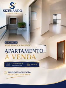 Apartamento com 2 Quartos à venda, 65m² no Nova Palhoça, Palhoça