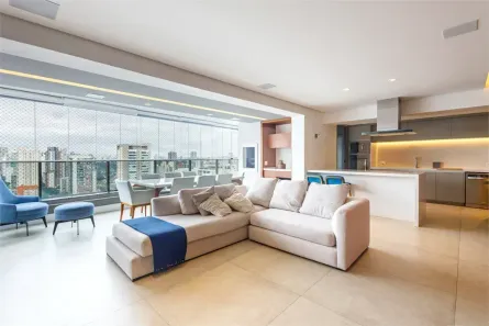 Apartamento com 3 Quartos à venda, 128m² no Cidade Monções, São Paulo