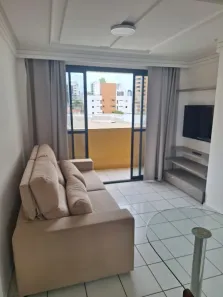 Apartamento com 2 Quartos para alugar, 57m² no Manaíra, João Pessoa
