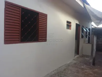 Casa com 1 Quarto para alugar, 50m² no Jardim Santo Antônio, São José do Rio Preto