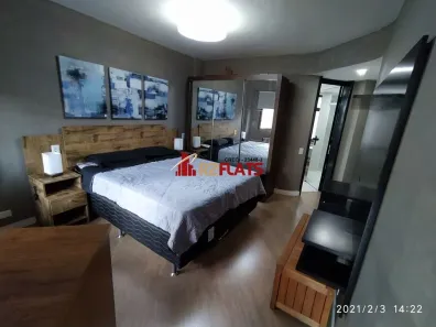 Flat com 1 Quarto para alugar, 47m² no Cidade Monções, São Paulo