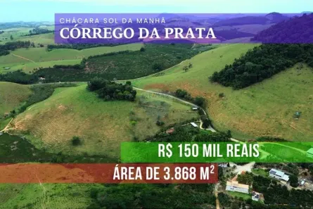 Fazenda/Sítio à venda, 3868m² no Córrego da Prata, Anchieta