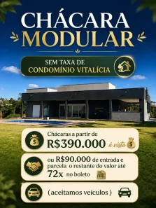 Fazenda/Sítio com 2 Quartos à venda, 86m² no Usina, Atibaia