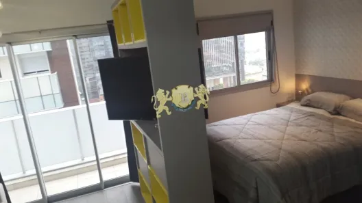 Apartamento com 1 Quarto para alugar, 33m² no Santo Amaro, São Paulo