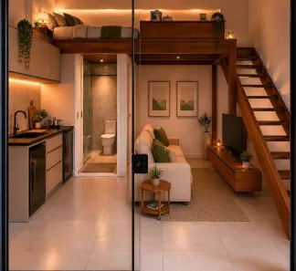 Apartamento com 1 Quarto à venda, 26m² no Campeche, Florianópolis